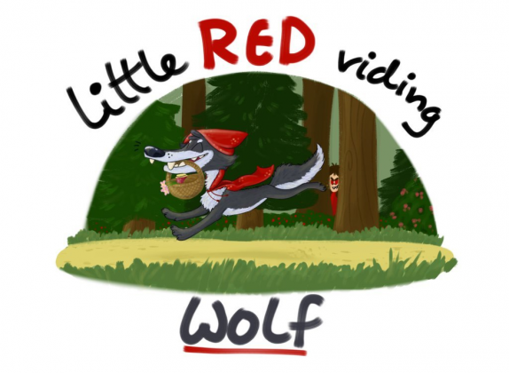 Little red riding wolf!
