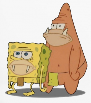 Caveman Spongebob & Patrick