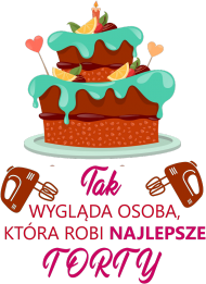 Cukiernik. Prezent dla Cukiernika. Koszulka dla Cukiernika. Cukiernia. Torty. Osoba robiąca torty