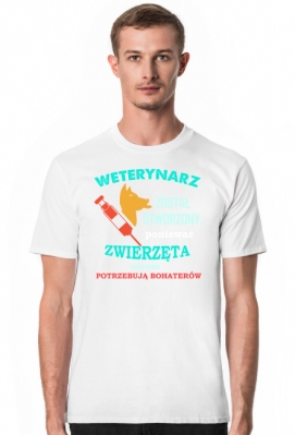 Weterynarz. Prezent dla Weterynarz - Prezenty dla Weterynarzy. Koszulka dla Weterynarza. Weterynarz.