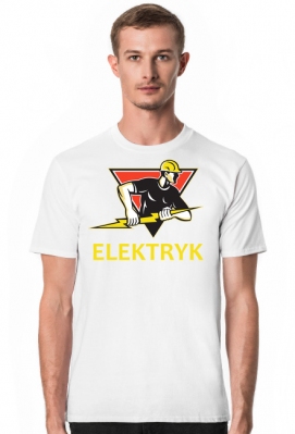 Elektryk. Prezent dla Elektryka. Koszulka dla Elektryka. Prąd - Prezent dla Elektryka. Koszulka dla Elektryka. Sklep dla Elektryka