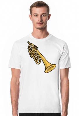 Trąbka. Prezent dla Trąbka, muzyk, muzyka, instrumenty - Prezent dla Muzyka. Pianino, Saksofon, Skrzypce, Ukulele, Organy
