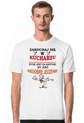 Kucharz. Prezent dla Kucharza, prezent dla kucharki, kuchnia, koszulka dla kucharza, fartuch dla kucharza, noże dla kucharza, szukam pracy jak kucharz - Prezent dla Kucharza. Koszulka dla Kucharza