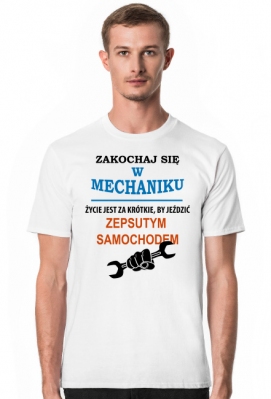 Mechanik. Prezent dla Mechanika. Kierowca. Warsztat. Naprawa samochodów. Ile zarabia mechanik ? - Prezent dla Mechanika. Koszulka dla Mechanika. Praca Mechanik