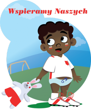 Kubek Wspieramy Naszych - nadruk
