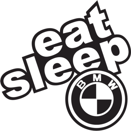 BLUZA MĘSKA Z KAPTUREM EAT SLEEP BMW