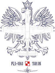 AeroStyle - PZL-130 Orlik, godło i szachownica, męska