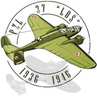 AeroStyle - kubek z samolotem PZL-37 Łoś