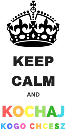 Keep calm - koszulka