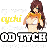 RYSOWANE CYCKI BLACK (W)