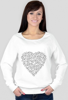 Bluza biała - Rower my Love - ROWER my LOVE