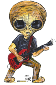 Plecak Alien - Gitara