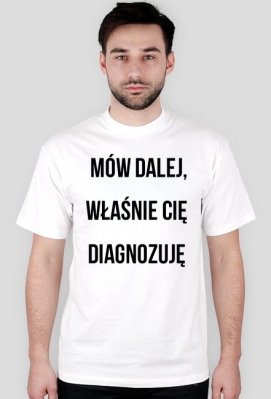 DIAGNOZA - koszulka męska - Zdrowa Głowa
