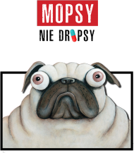 Mopsy nie dropsy Bluza PUGS NOT DRUGS