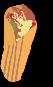 podkładka pod mysz - kebab