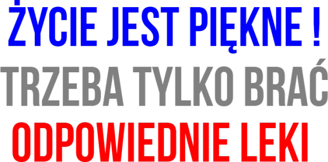 koszulka męska - Życie jest piękne !