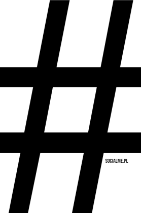 hashtag t-shirt męski