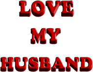 Koszulka Damska Love My Husband