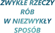 #niezapomnisz- Zwykłe w niezwykłe