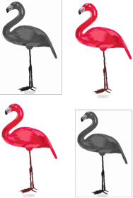 Flamingi mix - kubek