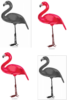 Flamingi mix - kubek