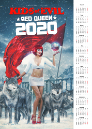 Kalendarz 2020 (A2) - Red Queen