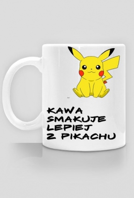 Kawa smakuje lepiej z Pikachu - PokemonGo-Shop