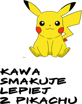 Kawa smakuje lepiej z Pikachu