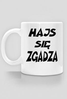 Kubek hajs się zgadza - tomenada