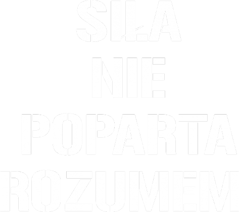 Koszulka ,,Siła nie poparta rozumem"