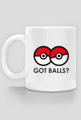 Kubek Got balls - Akcesoria i gadżety Pokemon GO