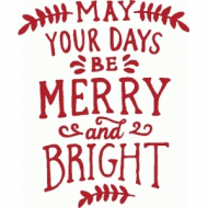 Kubek-may your days be merry and bright