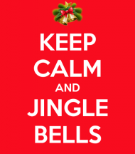 Kubek-keep calm and jingle bells