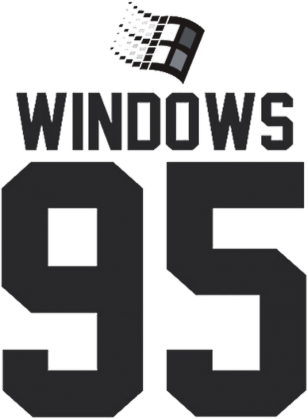 Bluza bez kaptura windows 95