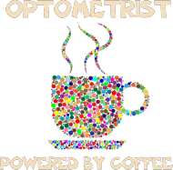 Koszulka damska - Optometrist powered by coffee