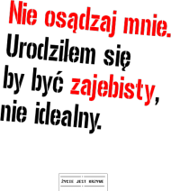 nie osądzaj mnie