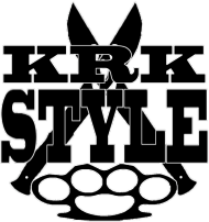KrkStyle Logo-Bluza:Biała