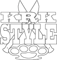 KrkStyle Logo-Bluza:Czarna