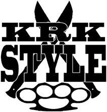 KrkStyle Logo-Bluza:Biała