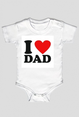 I love dad Body dziecięce - Mtviwear