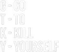 Koszulka damska Go To Kill Yourself (czarna)