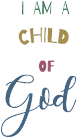 Body dziecięce i am a child of God