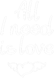 Koszukla z nadrukiem (All I need is love)