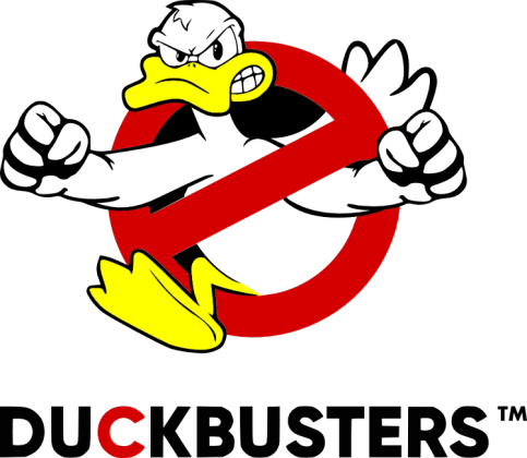 Koszulka DUCKBUSTERS logo trikolor kontra