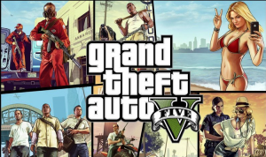 #Koszulka#GTA - nadruk