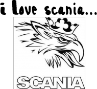 Koszulka "I love Scania"