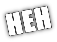 Kultowy kubek z napisem "HEH"