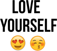Kubek Love Yourself Emoji
