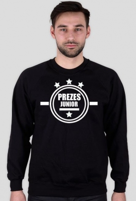 Bluza Męska czarna Prezes Junior - PrezesWEAR