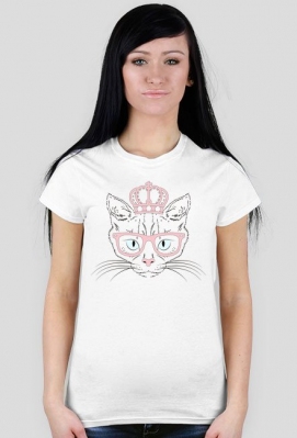 Kocia Księżniczka – t-shirt damski - Geek Mind